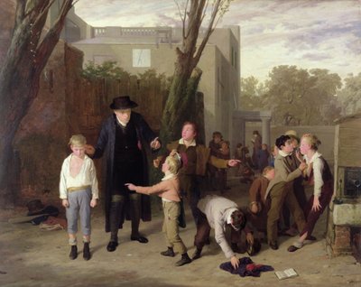 The Fight Interrupted, 1815-16 by William Mulready